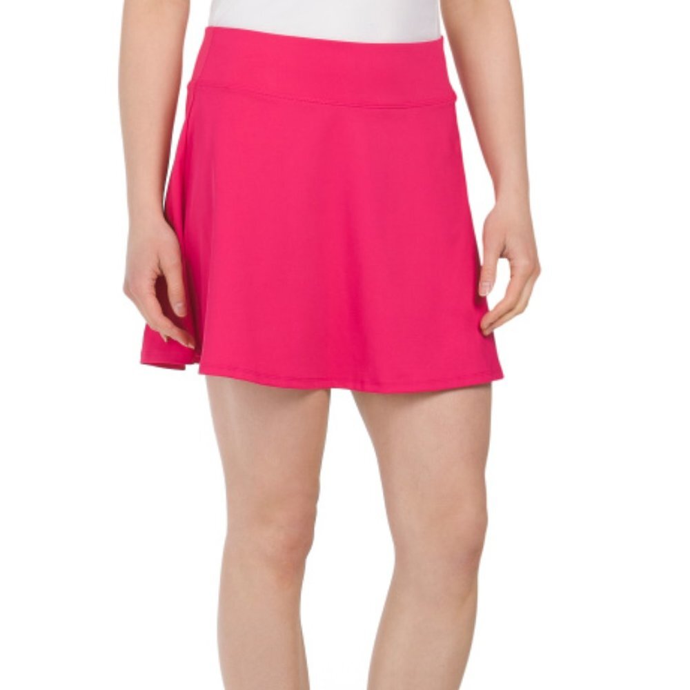 NWT Tommy Bahama Womenโs Active Swing Golf Skort Pink XL